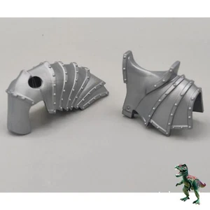 Playmobil armadura caballo 2ª generacion silla montar medieval proteccion casco - Imagen 1 de 2
