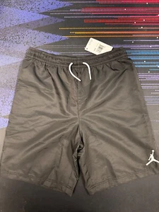 Nike Air Jordan Jumpman Boys Athletic Basketball Shorts Black Youth XL - Picture 1 of 7