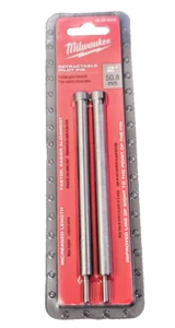 Milwaukee 49-59-0012 Retractable Pilot Pin F/ 2" Depth Annular Cutters PACK OF 2 - Picture 1 of 7