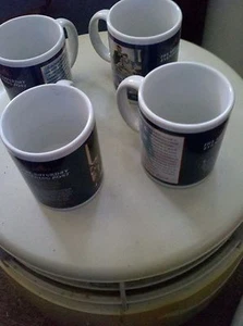 Set of 4 Saturday Evening Post Mugs Norman Rockwell Collection (Patriotic Theme) - Picture 1 of 3