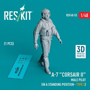 Modellino figurine A-7 Corsair II pilota maschio scala 1:48 ResKit RSF48-0053 - Foto 1 di 1