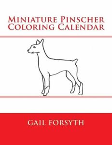 Miniature Pinscher Coloring Calendar