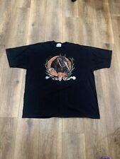 Vintage Horse  Nature T-Shirt Mens 2XL Single Stitch Black
