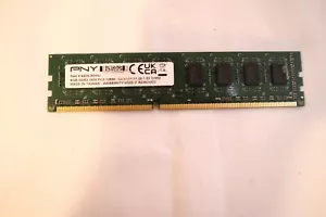 PNY - 8GB PC3-12800 DDR3 DIMM Desktop Memory - Barely Used - Picture 1 of 1