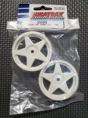Duratrax Maximum BX White Front Wheels New In Package! DTXC9870 - Image 1 of 2