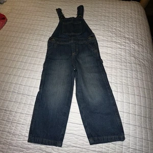Wrangler Authentics Toddler Boys Denim Overall 3T - Picture 1 of 7