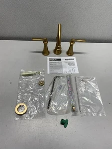 Moen Colinet 2 Handle Widespread High Arc Bathroom Faucet TS44102BG - Picture 1 of 9