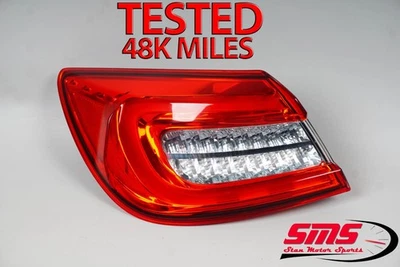 14-20 Maserati Quattroporte M156 Luz Trasera Exterior Izquierda Lámpara LED Lado del Conductor Foto 1 de 4