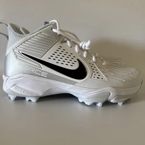 Nike Zoom Men’s 14 Force Savage 3SP MID Shark White Football Cleats FJ8163-105 - Picture 1 of 9