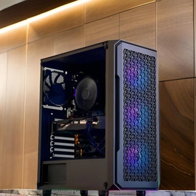 Computadora de escritorio para juegos Nvidia Geforce RTX RTX 5070 RTX 5060 AMD RYZEN CPU 1 TB SSD NVME Foto 1 de 4