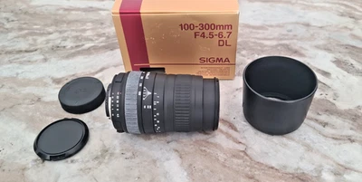 Sigma Zoom 100-300mm f/4.5-6.7 DL for Nikon F Manual Focus - Image 1 of 4