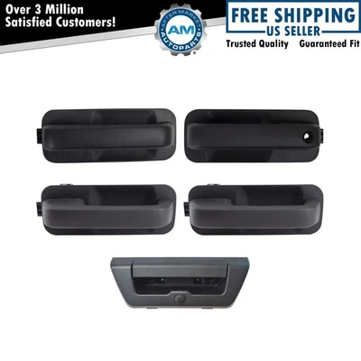 Juego de manijas exteriores para puerta y portón trasero para Ford F-150 2015-2017 Foto 1 de 4
