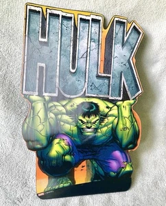 The Incredible Hulk 3D Marvel Wall Decor Plaque 7” X 11 “ Vertical - Picture 1 of 3