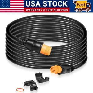 Replace for Garmin 010-11617-32 Transducer Extension Cable-12 Pin (10 Ft) - Picture 1 of 16