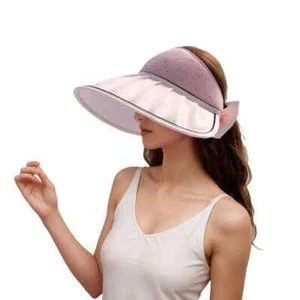 Anna-Kaci Extra Wide Brim Sun Visor Hat for Women Breathable Summer Beach Hat - Picture 1 of 5