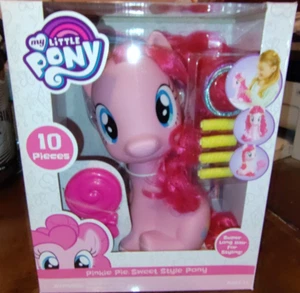 My Little Pony Pinkie Pie Sweet Style Styling Kopf Figur + 10 Zubehörteile Neu im Karton - Bild 1 von 5