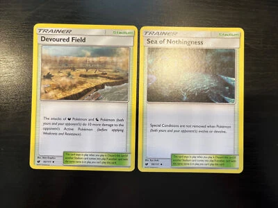 Devoured Field 93/111 & Sea Of Nothingness 99/111 NM Lot Stadium Lot - Image 1 of 4