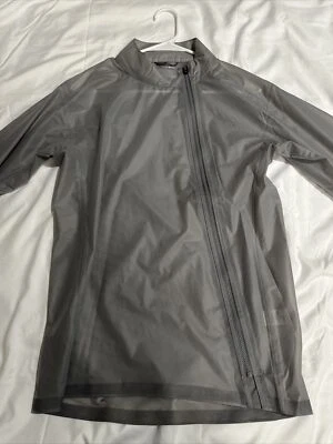 hoka Men’s Performance Shield Jacket Clear Grey Small - Image 1 of 3