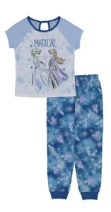Girl’s DISNEY'S FROZEN 2 "ANNA & ELSA" MAGICAL 2-Piece Pajama Set Size 4 NWT - Picture 1 of 5