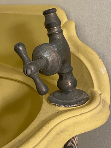 1800's Antique  Victorian Faucet J.L.Mott Cover