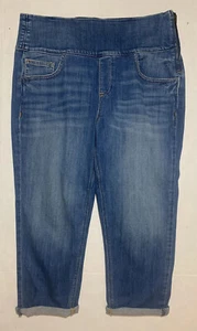 SPANX Jeans The Signature Capri Stretch Denim Size 32 - Picture 1 of 9