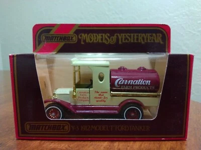 Matchbox Models of Yesteryear 1912 Ford Model T Carnation Farm 1978 England Z3 - Image 1 of 4