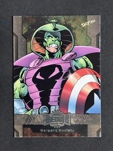 57 Serpent Society 2024 Avengers Marvel Metal Universe Skybox Upper Deck - Picture 1 of 2