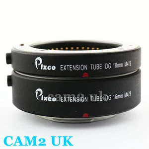Pixco Auto Focus Macro Extension Tube Adapter for Micro 4/3 mount M43 OM-D GX7 - Picture 1 of 2