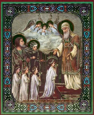 Icon Entry Into The Temple Of Mother Of God  Введение В Храм Богородицы Икона - Image 1 of 2