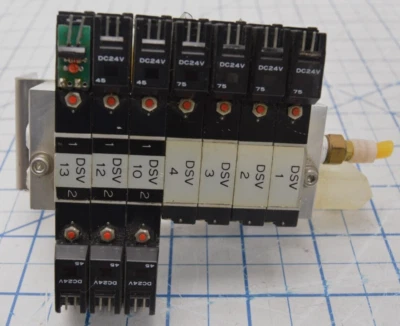 040M7A / CONJUNTO DE COLECTORES CON VÁLVULAS DE AIRE 4A040-4E2-34W / KOGANEI Foto 1 de 4