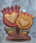 2012 COUNTRY SOUL BY PAVILION GIFT CO. "FRIENDS"  FLOWERS FIGURINE #29024 RESIN