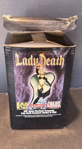 Lady Death Moore Creations 1997 Chaos Comics Christmas Ornament LTD 246 of 3000 - Picture 1 of 3