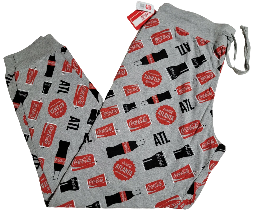Official Coca-Cola Gray Comfy Lounge Pants! (S, M, L, XL) - Image 1 of 1