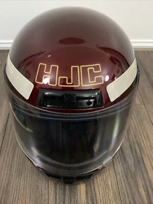 Casco HJC CL-33 rojo cara abierta con protector facial levantable (talla M). Foto 1 de 4