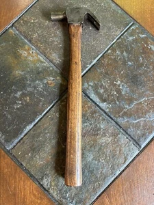 ANTIGUA CABEZA MARTILLO GARRA CARA CAMPANA MANGO DE NOGAL AMERICANO 5,96 OZ TW - Imagen 1 de 7