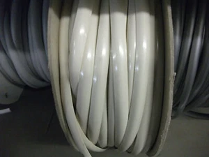 CARAVAN MOTORHOME PVC AWNING RAIL INFILL HERZIM COVER STRIP 12MM X 50M CREAM - Picture 1 of 1