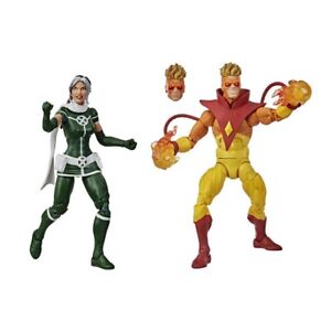 Marvel Legends Rogue with No Extra Hands Nor Head and Pyro 2-pack Set 6" Loose A