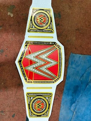 WWE REPLICA RAW Women's Championship Title Belt 2MM BRASS USA - Image 1 of 4
