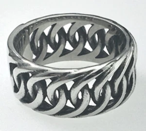 FASHION Curb Link Ring - Picture 1 of 4