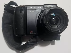 Canon PowerShot Pro1 Digitalkamera 8.0MP 7.2-50.8mm Objektiv schwarz ungetestet - Bild 1 von 10