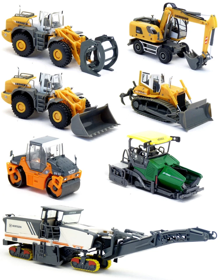 Herpa - Baustelle Baumaschinen Modelle - zur Auswahl 1:87 H0 - Bild 1 von 1