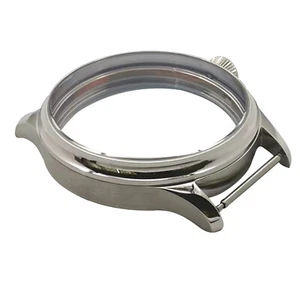 Cassa Orologio 42mm Acciaio Antiruggine Impermeabile per ETA 6497 6498 ST3600 Movimento B - Foto 1 di 9