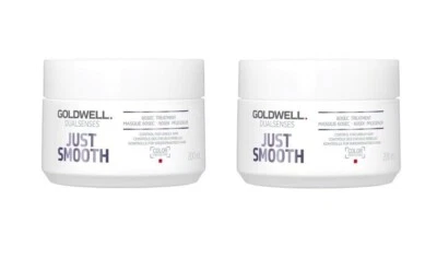 Goldwell Dualsenses Just Smooth 60 Second Treatment 200ml pacote com 2 - Imagem 1 de 2