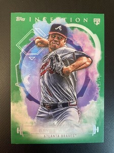 2019 Topps Inception Green Bryse Wilson #22 Rookie RC