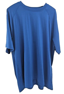 Camisa deportiva activa Bcg para hombre manga corta azul Tru-Wick XL juego estado de trabajo Foto 1 de 4