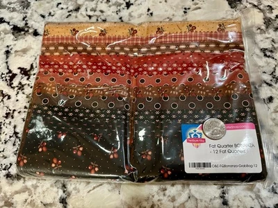 Nuevo en Paquete Lancaster Jo Morton Moda Fat Quarter (12) FQS-00143 Foto 1 de 2