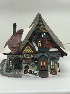 Weihnachtsmann Werkbank Sammlung Crystal Creek Weingut Retired 2000 Top! - Bild 1 von 22