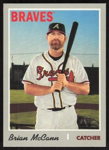 2019 Topps Heritage Brian McCann #579 Atlanta Braves - Picture 1 of 2