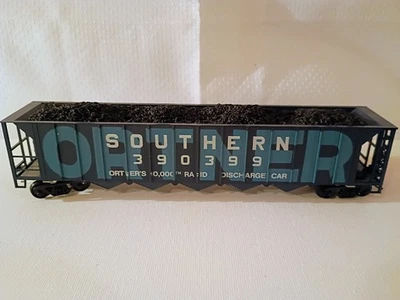 HO 10,000th Ortner Rapid Discharge Hopper Southern 390399 Factory Display Model - Image 1 of 4