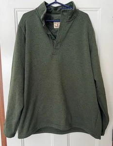 Red Head Brand Co. Mens 2XL Green Pullover Sweatshirt Fleece Lined 2XL - Picture 1 of 6